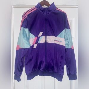 Vintage Adidas Originals Tre-Foil zip up
